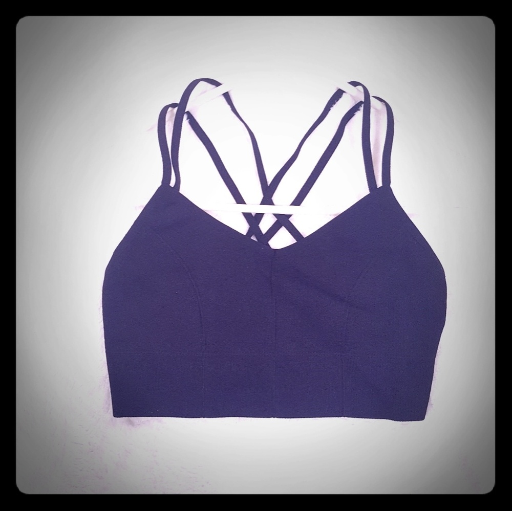 Crossback sports bra